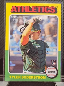 2024 Topps Heritage - Rookies Tyler Soderstrom #471 (RC) - Bild 1 von 2