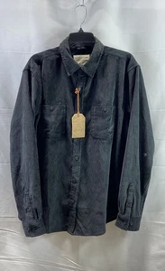 Weatherproof Men Black Moonless Night Vintage Outerwear Shirt Size L NWT - Picture 1 of 9