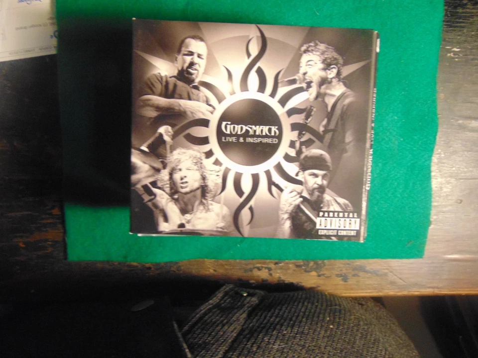 Godsmack: Live & Inspired [PA] (Deluxe, CD, 2012, Universal Republic) DIGIPAK - Image 1 of 1