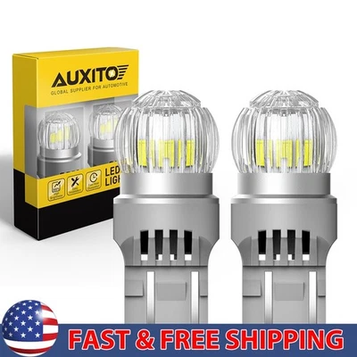 For Toyota Prius 2004-15 LED Back Up Reverse Light Bulb Bright White 7443 2/10x - Image 1 of 4