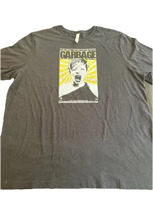 Rare Butch Vig & Shirley Manson’s Garbage w The Thermals Band Tour Shirt 3XL New - Image 1 of 4
