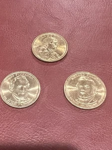 2009 2010 Presidential Buchanan & Fillmore Native American $1 Coins Ph &De NEN - Picture 1 of 9