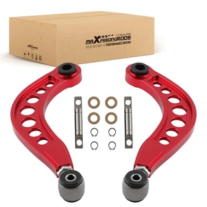 2PCS SUSPENSION REAR UPPER CONTROL ARM CAMBER FOR HONDA CIVIC 06-15 DX LX EX SI - Picture 1 of 21