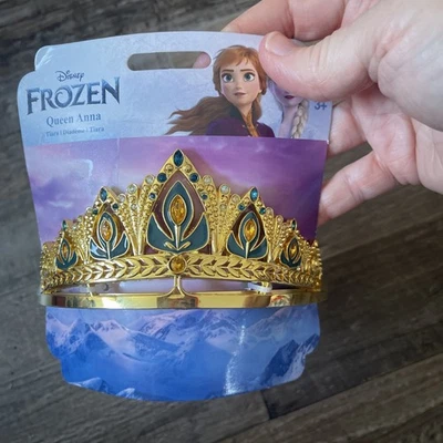 Tiara Frozen Queen Anna - Edades 3+ Nueva con Etiquetas Disney Store - Metal Foto 1 de 4