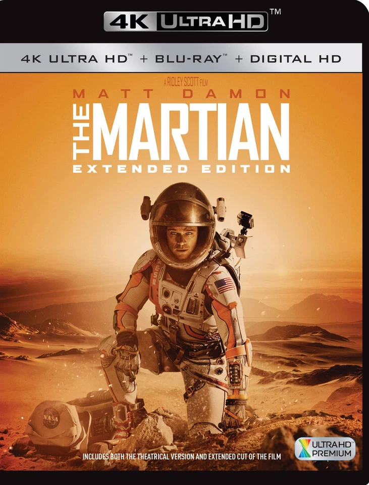 MARTIAN [EXTENDED EDITION] [4K ULTRA HD BLU-RAY/BLU-RAY] - Image 1 of 1