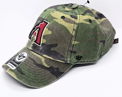 Gorra ajustable Arizona Diamondbacks para hombre '47 camuflaje limpieza - NUEVA Foto 1 de 4