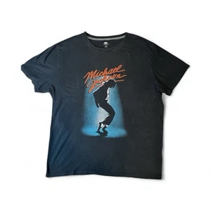 Camiseta Michael Jackson Old Navy Collectabilitees Negra Manga Corta XL - Imagen 1 de 4
