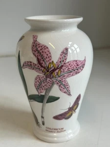 Portmeirion Botanic Garden Meadow Saffron Vase Height 14cm - Picture 1 of 5