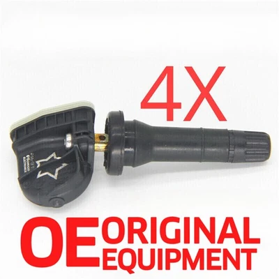 Set of 4PCS New TPMS Tire Pressure Sensors 13586335 fit Buick Chevrolet GM - Image 1 of 4