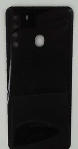 📱 Samsung Galaxy A21  🔧 OEM Rear Battery Cover Housing 🟥 ☆ - Photo 1 sur 2