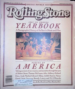 Rolling Stone #359 1981 Rolling Stones Andy Warhol - Imagen 1 de 1