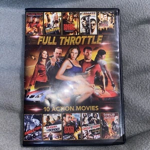 Full Throttle - 10 Action Movies (2-Disc Set) - Picture 1 of 5