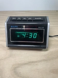 Vintage Bulova Solid State Digital Alarm Clock Model B-5002 - Tested Works - Picture 1 of 7