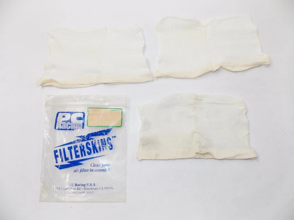 JUEGO UNIVERSAL DE 3 FILTROS DE AIRE PIEL 8'x7" LTF500F QUAD RUNNER 1998-2002 # PC1386 Foto 1 de 1