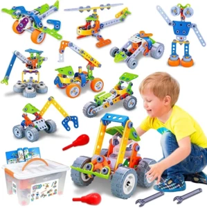 10 in 1 STEM Toys for 5 6 7 8+ Year Old Boy Birthday Gifts Building Toys for Kid - Picture 1 of 6