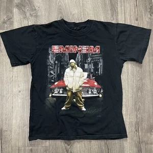 Vintage 2000 Eminem Rap Tee Graphic T-Shirt Size S/M Y2K - Picture 1 of 8