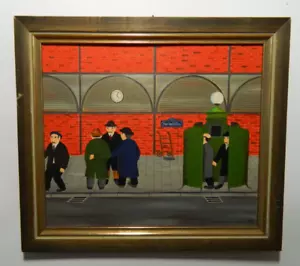 Quadro Henry DIECKMANN - Scena di strada parigina - Rue les Halles - Pissoir - Foto 1 di 10