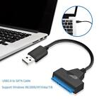 USB 3.0 zu SATA Adapter Konverter Kabel für 2,5" SATA Externe HDD SSD Festplatte