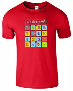 More details for personalised calculator number day t shirt school maths day tee top gift