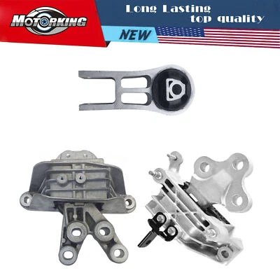 High Quality Engine Motor & Trans Mounts 3Pcs For 17-21 Chrysler Pacifica - Image 1 of 4