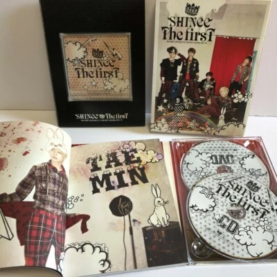 SHINee THE FIRST CD+DVD+PHOTOBOOK+Calendar Limited Edition Japan - Image 1 of 4
