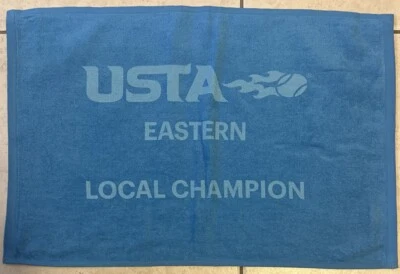 Toalla de Campeonato Local del Este de la USTA Asociación de Tenis de los Estados Unidos 15" x 25" Foto 1 de 4