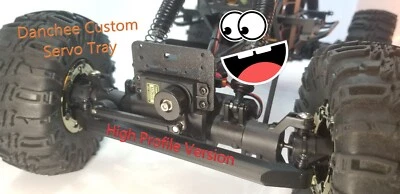 Danchee Ridgerock Custom Servo Tray Upgrade! 2 Sets! 4x Trays! Both Versions! - Image 1 of 4