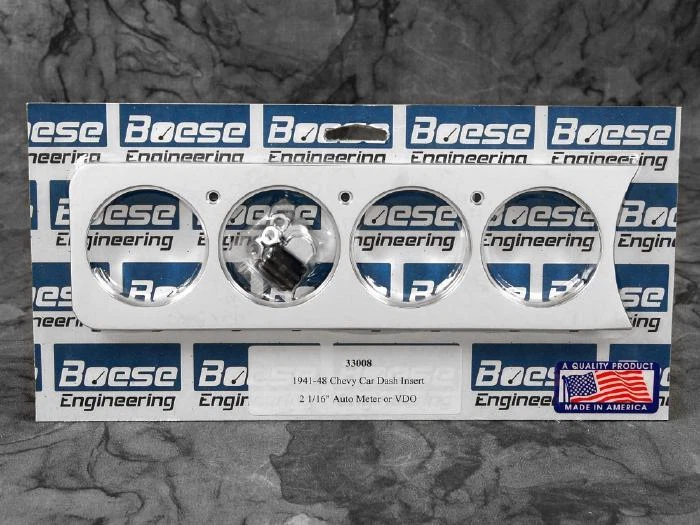 Painel de instrumentos 41 42 43 45 46 47 48 Chevy carro tarugo alumínio inserção calibre 4 - Imagem 1 de 1