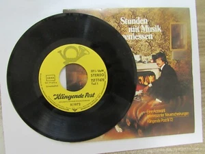 Old 33 RPM 7" German Record - Klingende Post TST 77470 - 11/1972 both sides - Imagen 1 de 2