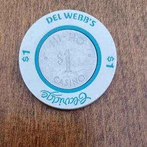 Del Webb's Claridge casino $1 chip - Bild 1 von 1