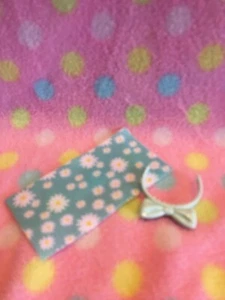 Mattel Barbie Doll Bathroom Floral Towel & Headband Set Accessory New! - Picture 1 of 2