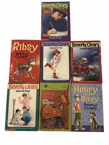 Beverly Cleary Paperback Chapter Books  Ramona Ralph Mouse Henry Ribsy Lot Of 7 - Picture 1 of 2