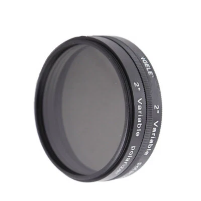 2 Inch Variable Polarizing Filter Lens for Astronomical Telescope Eyepiece New - Image 1 of 4