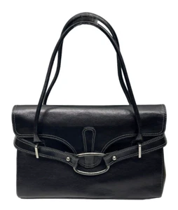 Vintage Stuart Weitzman Black Handbag - Picture 1 of 16