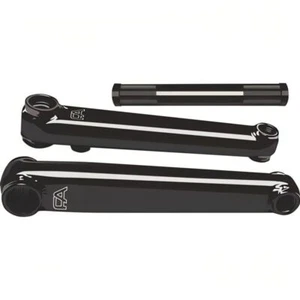 FREE AGENT 48-Spline Bmx Bike Crankset 175mm Black - Picture 1 of 1