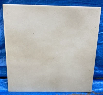 Nuevo Azulejo 8" x 8" 1 pieza Porcelana Tono Oscuro Color Marfil Acabado Mate Premium Foto 1 de 3