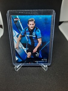 2018-19 Topps Finest UCL Blue Refractor 138/150 Mats Rits #49 Rookie RC