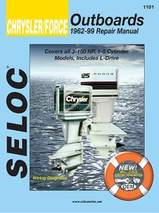 1962-1999 (3-150 HP) CHRYSLER & FORCE MANUAL - 1101 or 18-01101 Seloc - Bild 1 von 13