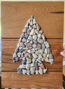 INDIAN Artifact ARROWHEADS Points Estate Sale Find MONON Indiana White County - Picture 1 of 14