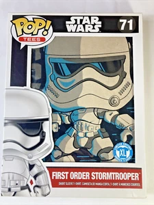 FUNKO POP! STAR WARS FIRST ORDER STORMTROOPER T SHIRT XL LIMITED EDITION #71 - Picture 1 of 8