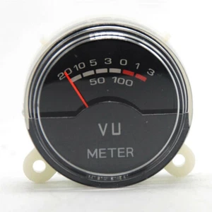 P-40SA VU Panel Meters DB Amplifier Level Test Detectors Audio Table w Backlight - Picture 1 of 6