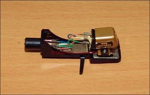 Technics SL-B202 Genuine Black Head Shel + Stanton 500 Gold Head (NO Stylus) - Picture 1 of 3