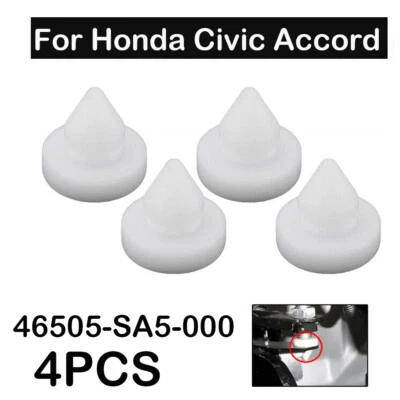 4 x Buje de tope de pedal de embrague de freno para Honda Civic Accord 46505-SA5-000 Foto 1 de 4