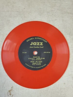 ORIGINAL 6" 78 RPM "JAZZ COMBO COOL/JAZZ COMBO HOT" BRUBECK, RUBOLO/MURPHY,CONDO - Image 1 of 2