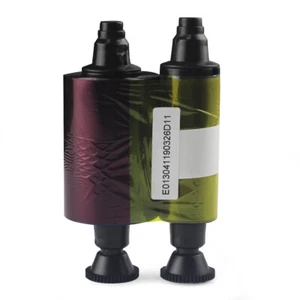 Color Ribbon for Evols R3011 YMCKO Pebble Series Dualys 3 Securion-200 Prints - Picture 1 of 4