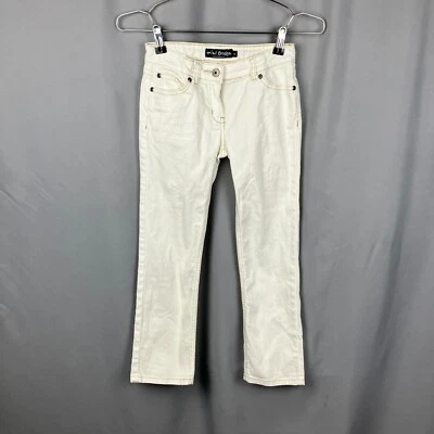 Mini Boden Jeans Girls 9y White - Image 1 of 4