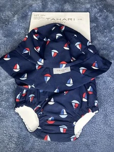Tahari Baby Sonnenhut Windel 2-teiliges Set - Bild 1 von 1