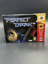 Perfect Dark Nintendo 64 N64 2000  BOX with MANUAL  - NO CARTRIDGE - LOOK 👀