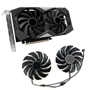 For GIGABYTE RX 5500XT 5600XT 4GB OC Graphics Card Cooling fan T129215SU/GA91S2U - Afbeelding 1 van 7