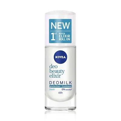 Nivea Milk Beauty Elixir Deodorante fresco roll-on 40 ml